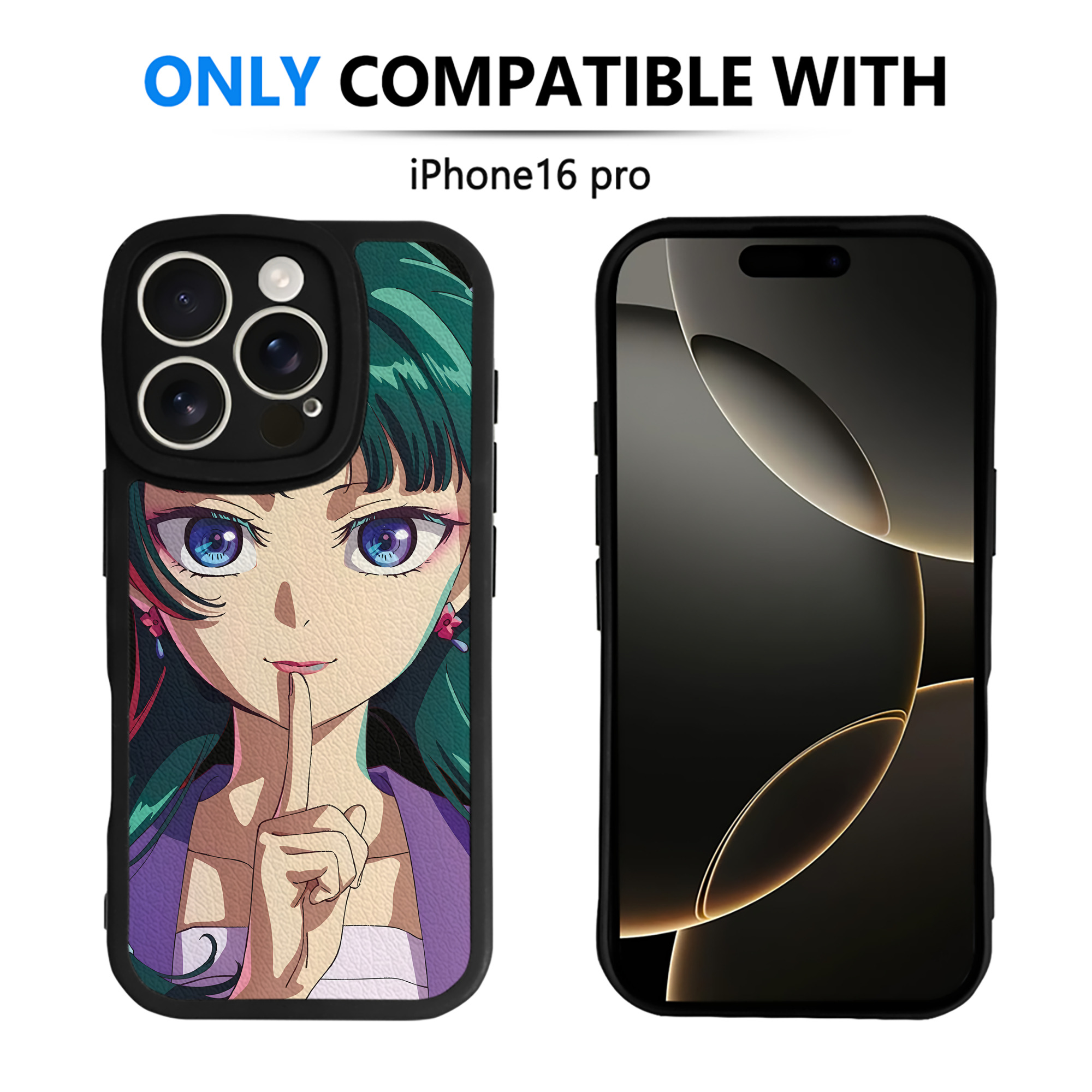 （画像用） 薬屋のひとりごと The Apothecary Diaries 【iPhone 16シリーズ対応】シリコンスマホケース（レザー調） 材質：シリコン